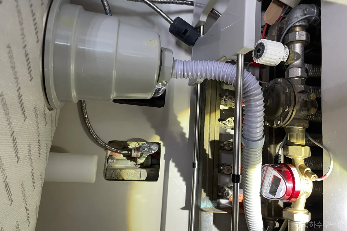 전주 중앙동 배관내시경 전문 시공 현장