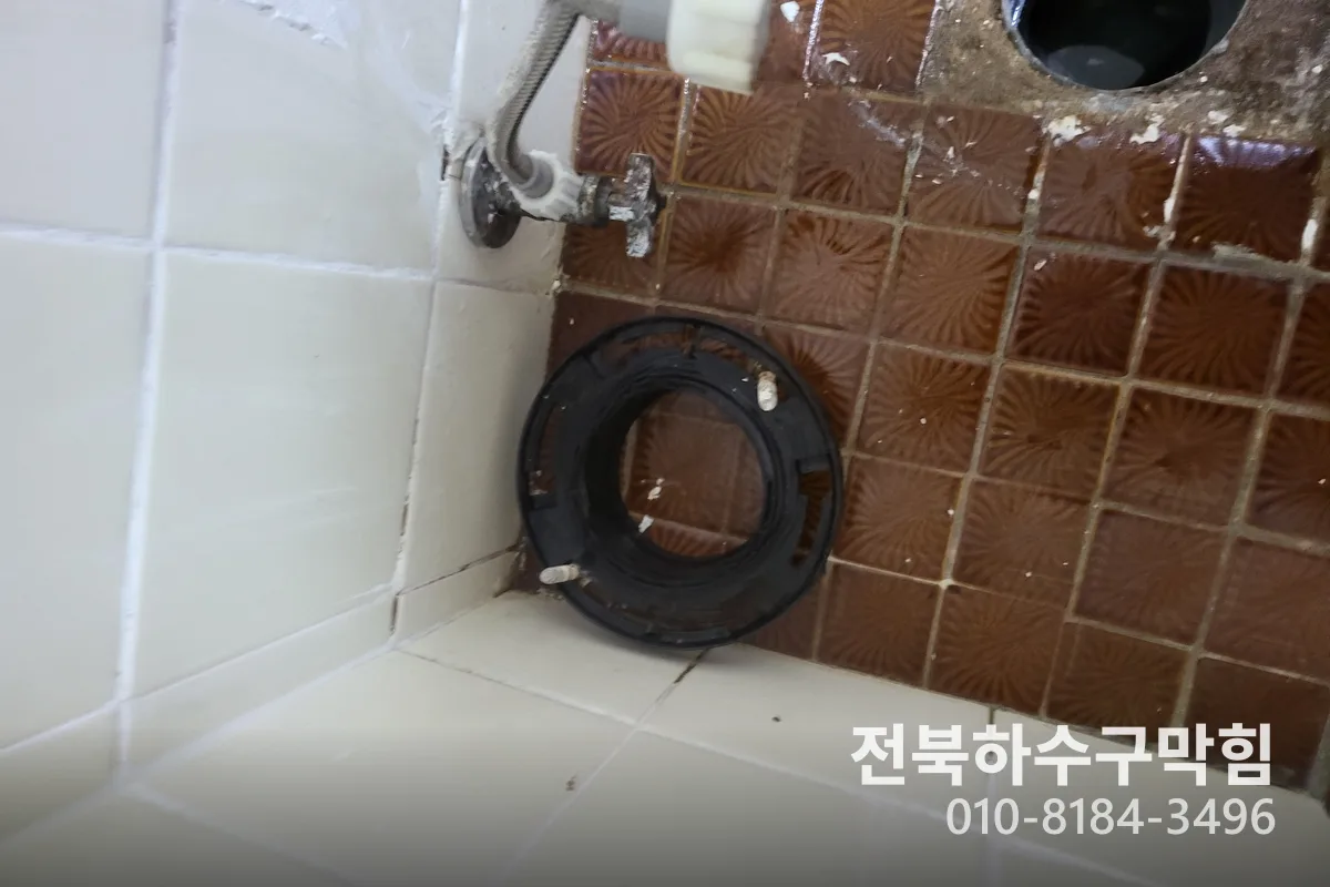 전주시 송천동 하수구막힘 시공 현장 3