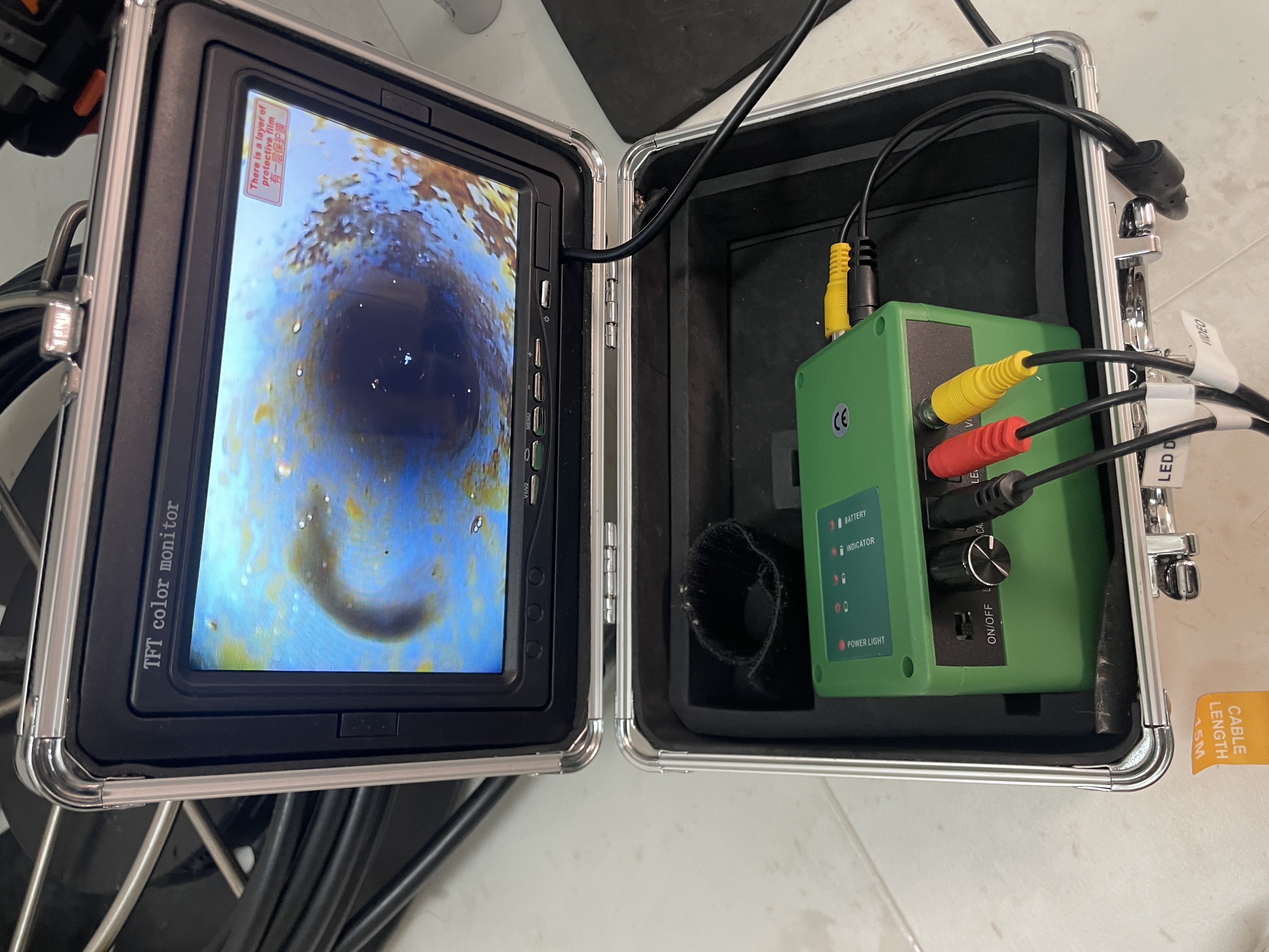 군산시 개정동 하수구막힘 시공 현장 1