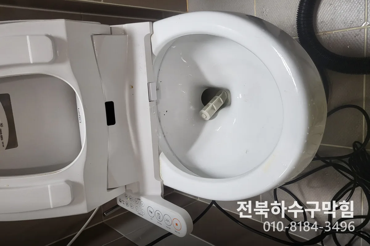 군산시 경암동 하수구막힘 시공 현장 3