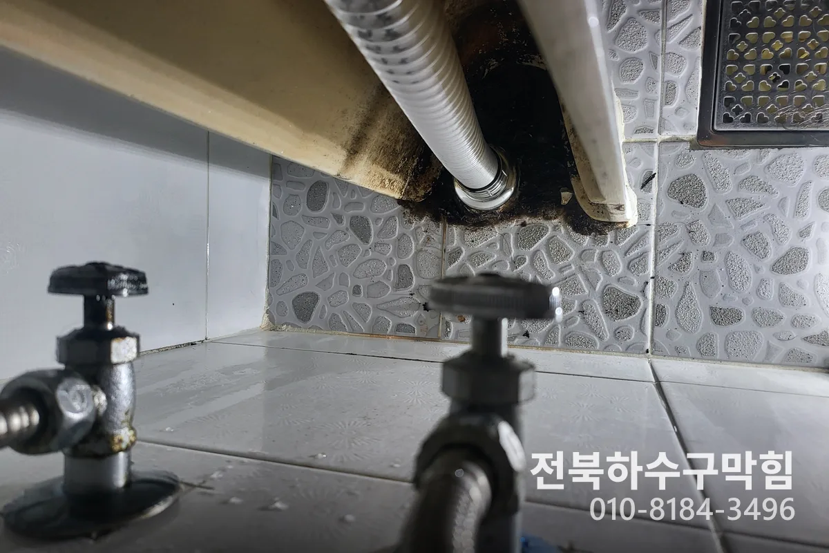 군산시 중앙동 하수구막힘 시공 현장 3