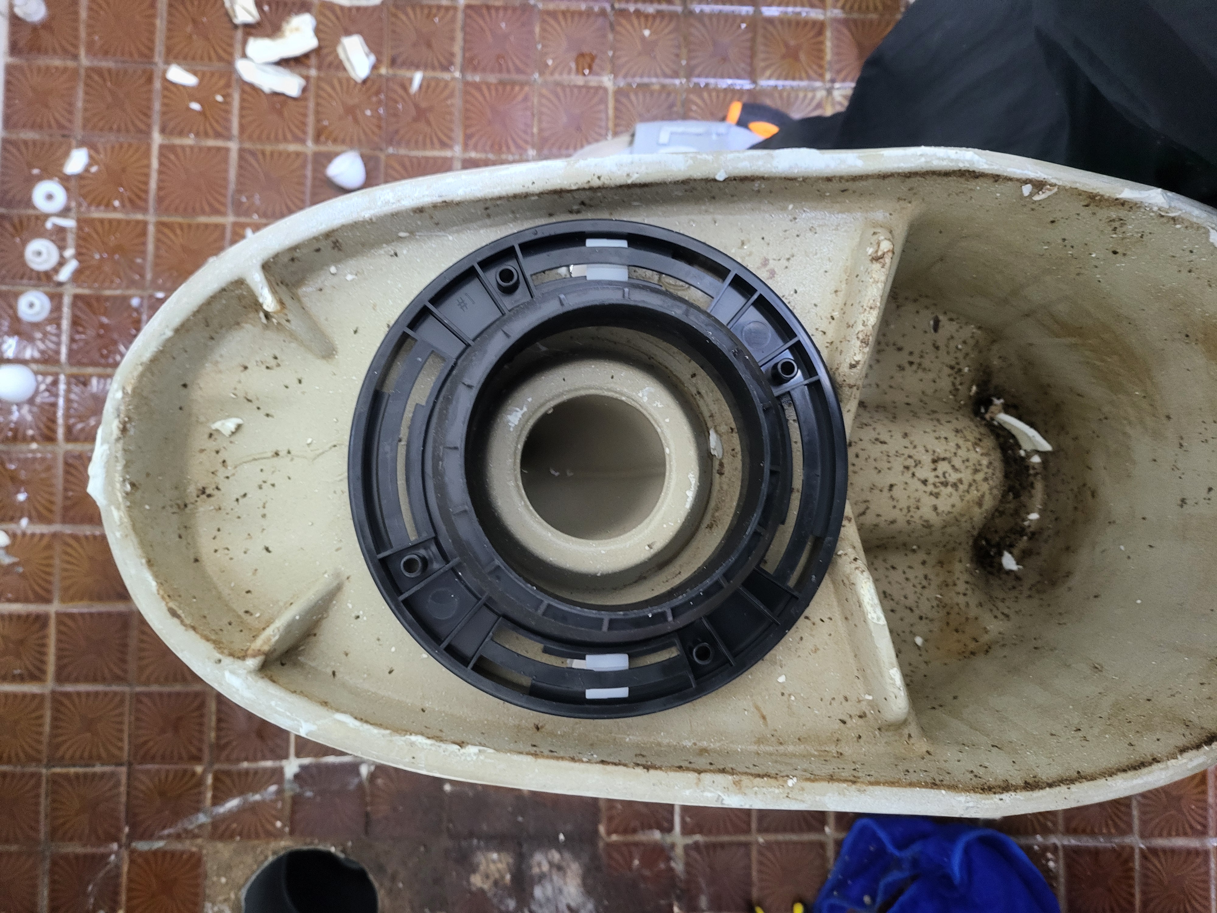 군산시 흥남동 하수구막힘 시공 현장 3